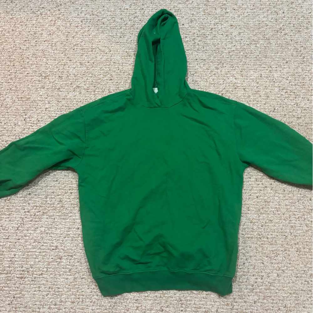 Anthropology Green Sweatshirt